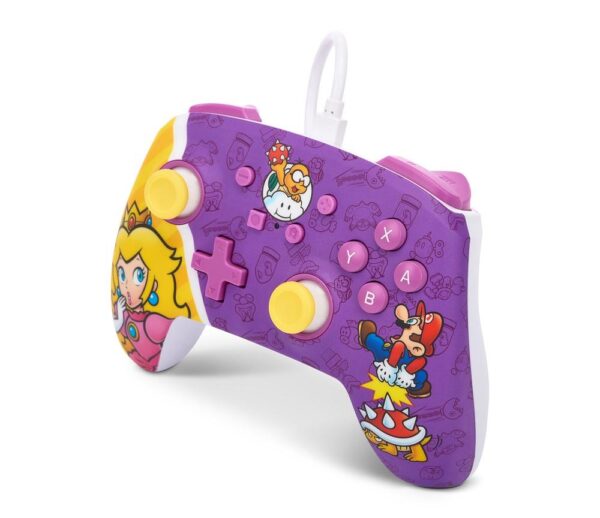 CONTROLES NINTENDO SWITCH POWER A CHARIZARD O PEACH ALAMBRICOS - Imagen 2